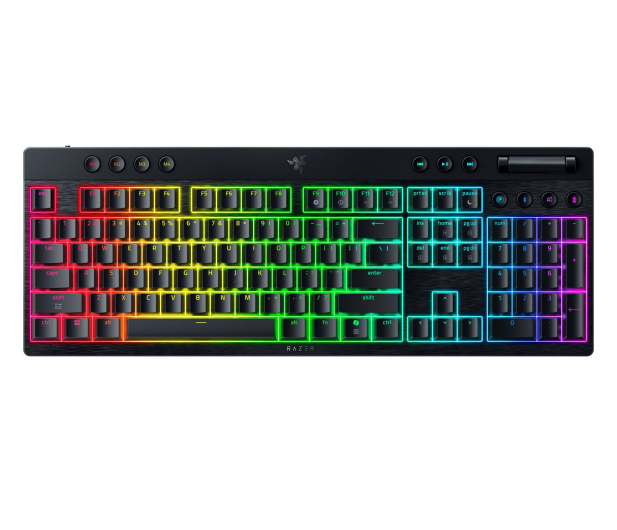 Razer BlackWidow V4 Low-profile HyperSpeed (Green) - 1504875 - zdjęcie